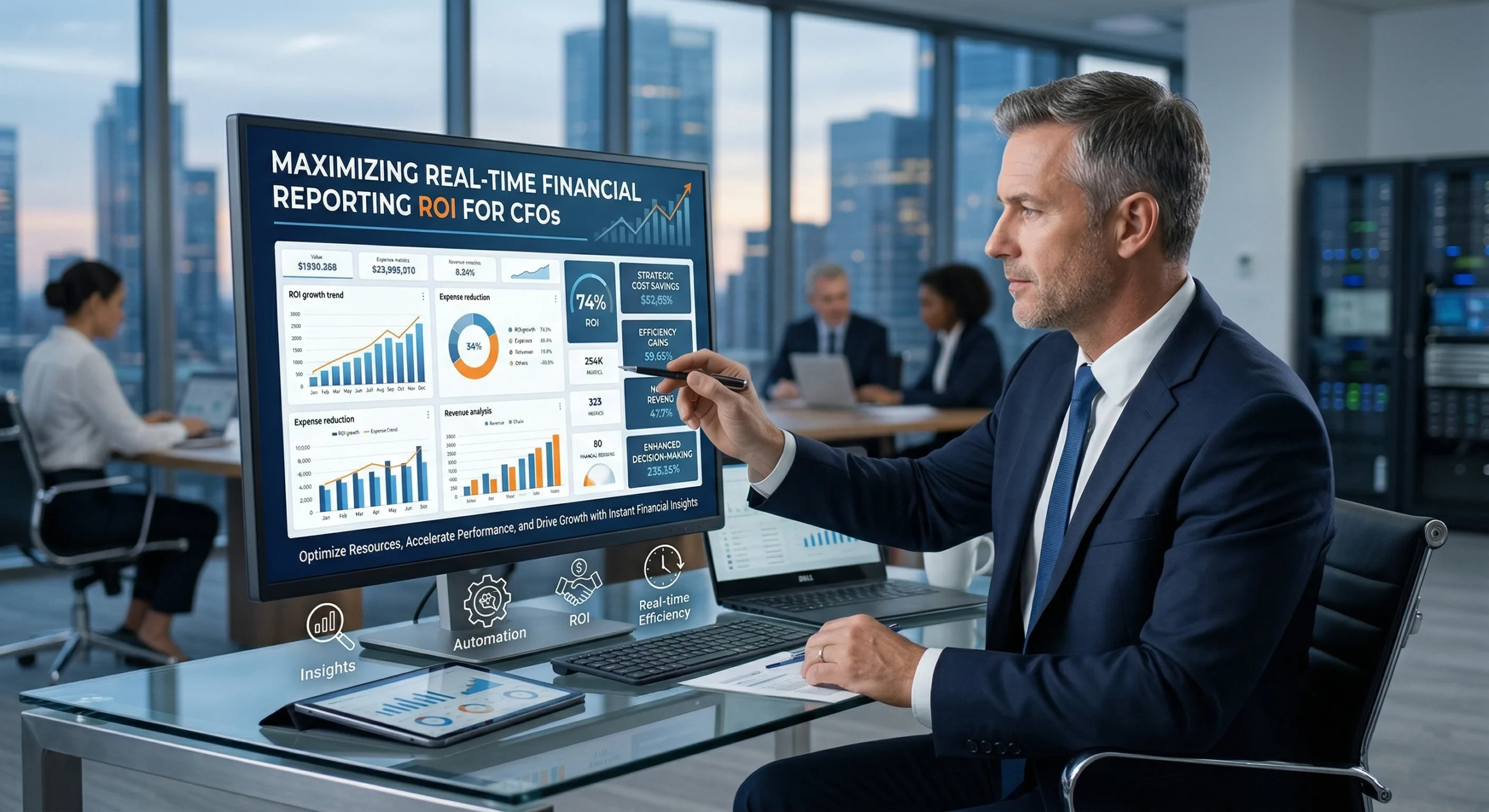 Maximizing Real-time Financial Reporting ROI for CFOs.